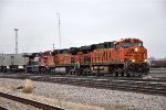 Intermodal races east through University